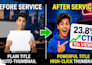 design youtube thumbnails high CTR